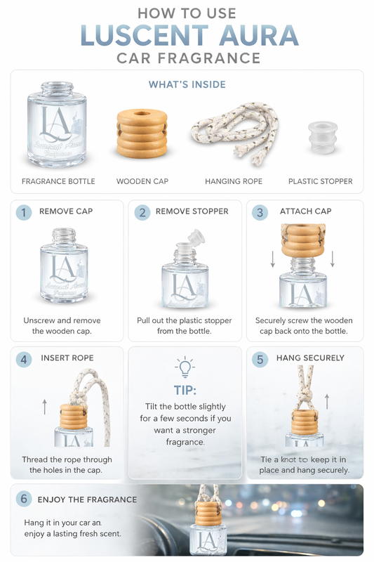 Apple Cinnamon – Car Fragrance Luscent Aura Fragrance INC