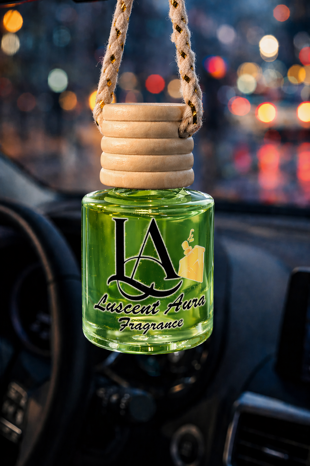 Fresh Green – Car Fragrance Luscent Aura Fragrance INC