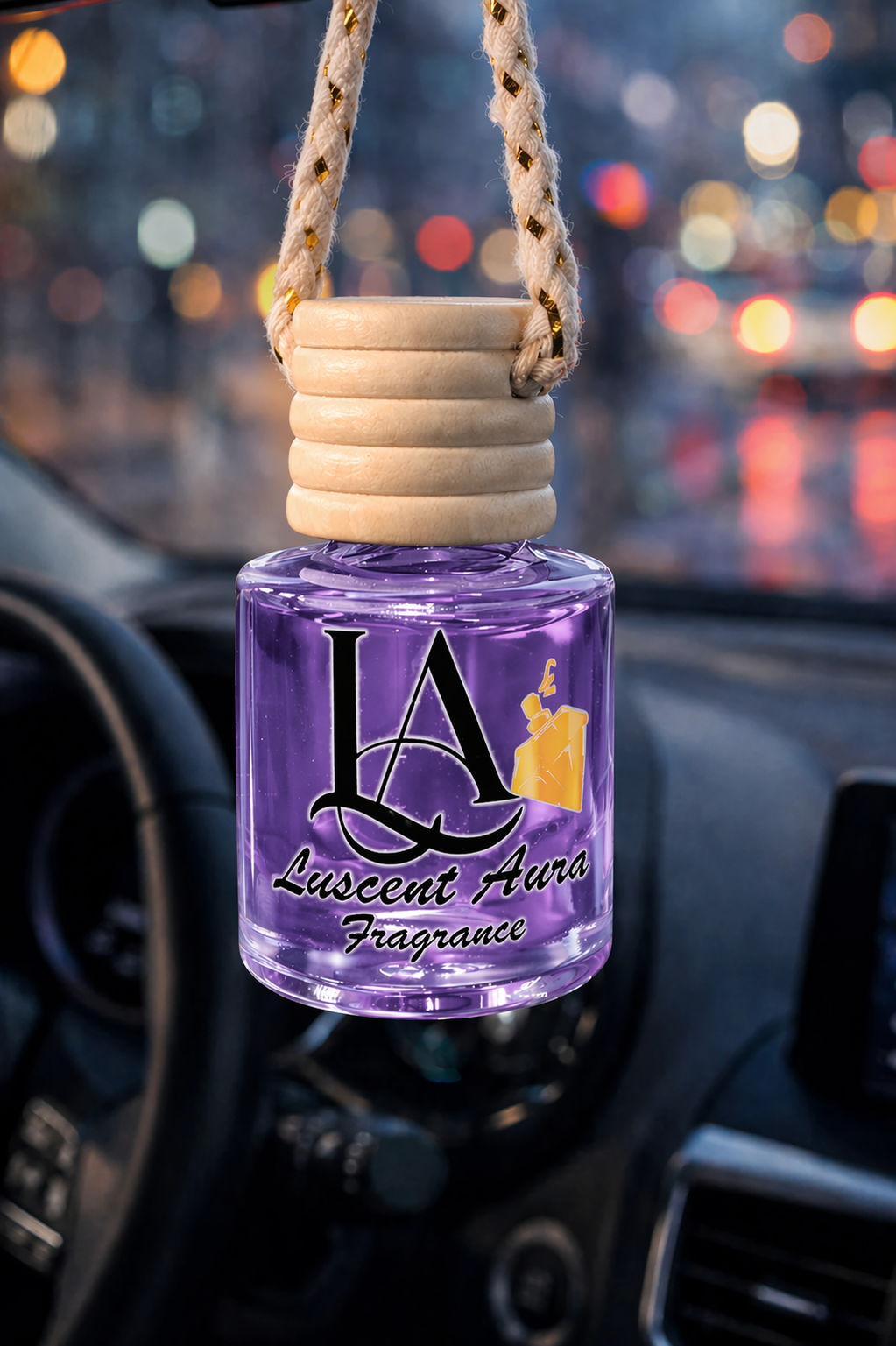 Lavender Calm – Car Fragrance Luscent Aura Fragrance INC