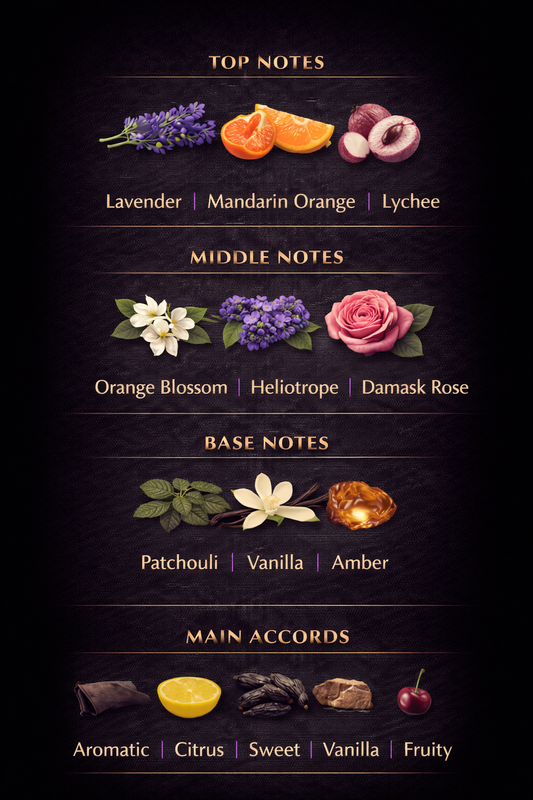 Luscent Aura Luxe Forbidden– Eau de Parfum 50ml