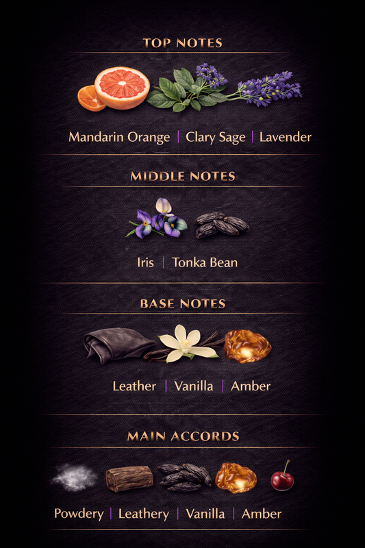 Luscent Aura Noir Uomo – Eau de Parfum 50ml